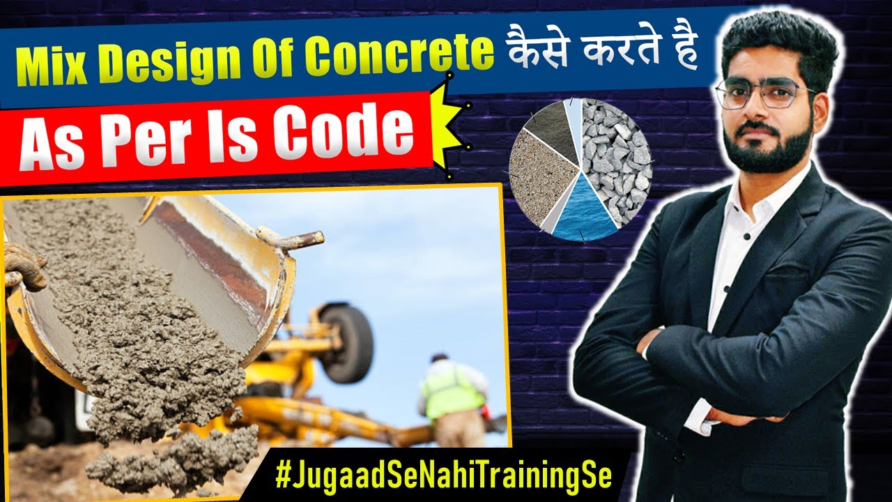 How To Learn Mix Design Of Concrete As Per IS Code | M30 Concrete Mix Design | Concrete Mix Design