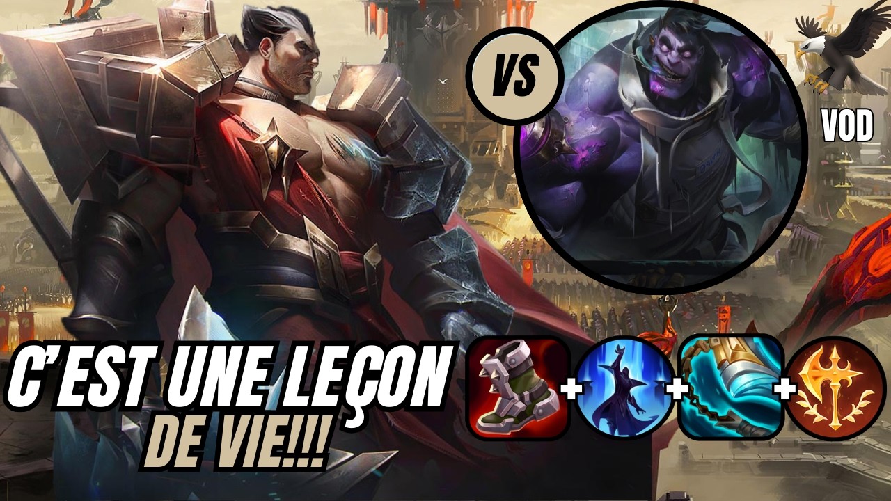 C'EST UNE LECON DE VIE ! - SoloQ Master - Darius vs Mundo