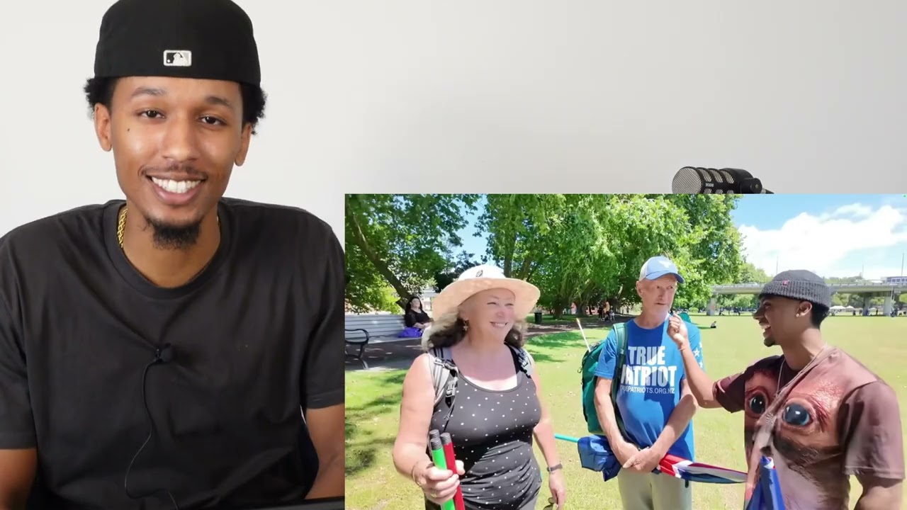 Indian man confronts racists in New Zealand 