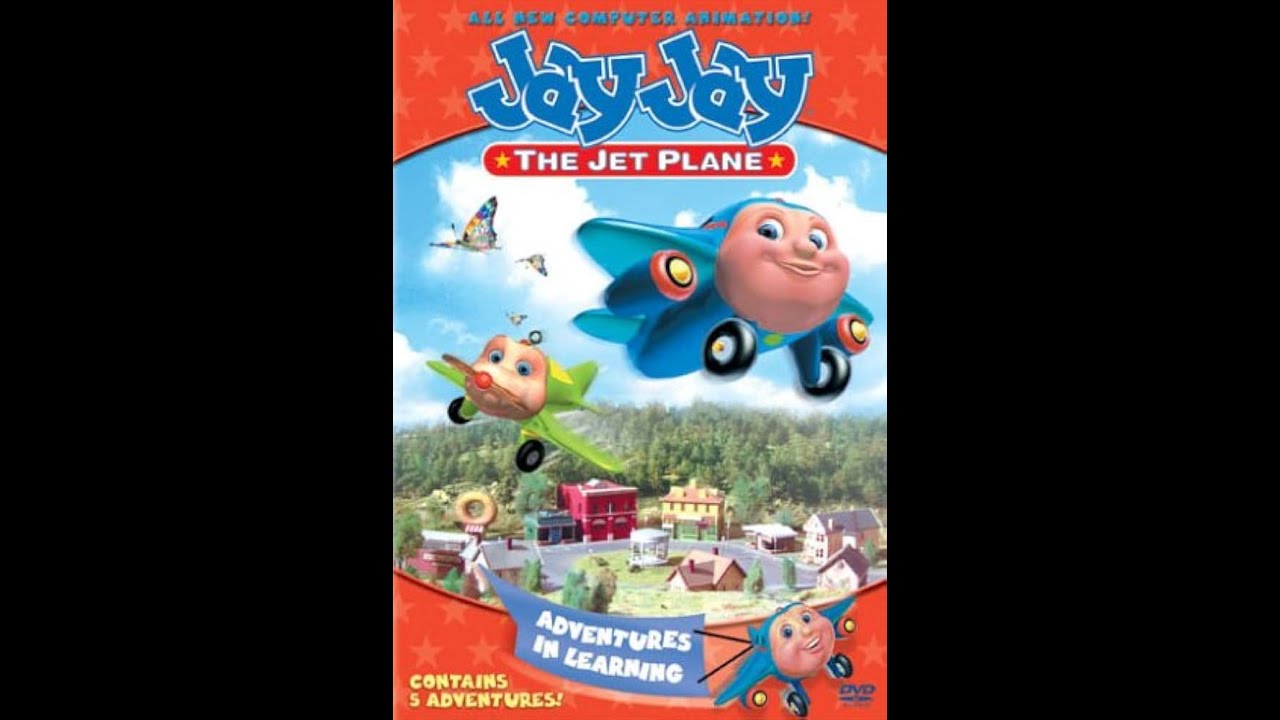 Closing to Jay Jay The Jet Plane: Adventures In Learning 2002 DVD (60fps)