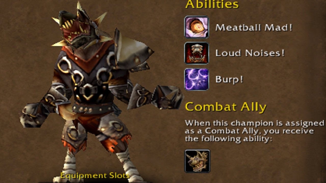 The Most POWERFUL HIDDEN Order Hall CHAMPION - All Classes - Why did no one talk about this guy???