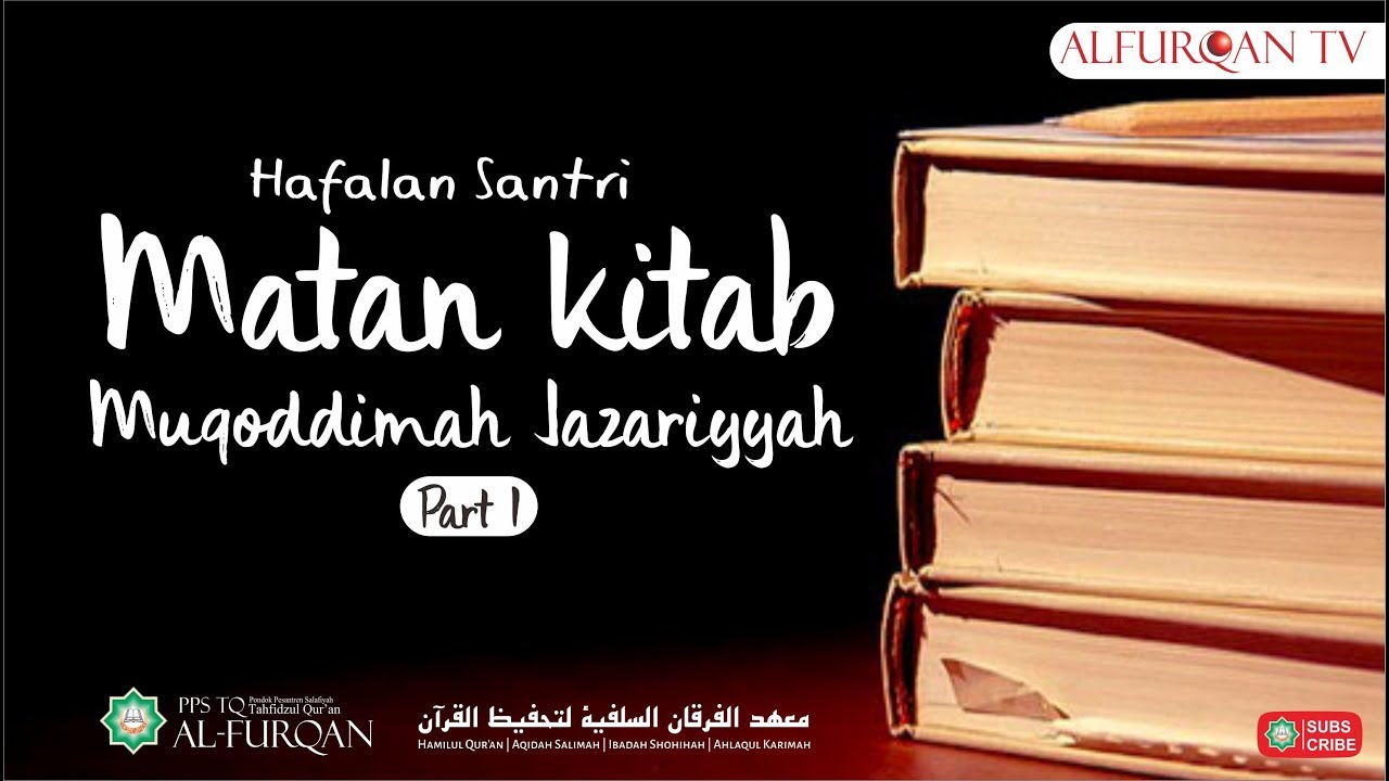 HAFALAN MATAN KITAB MUQODDIMAH JAZARIYYAH