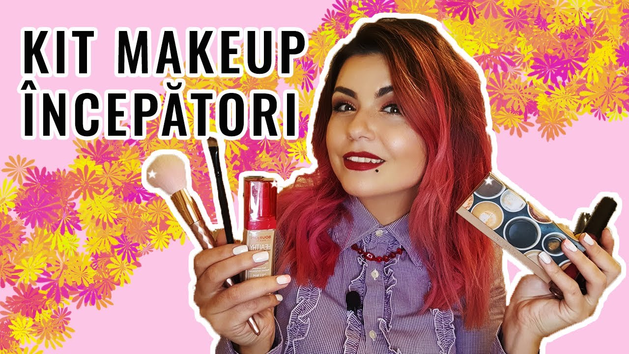 10 PRODUSE pe care trebuie să le ai în trusa ta de machiaj | Kit makeup pentru începători