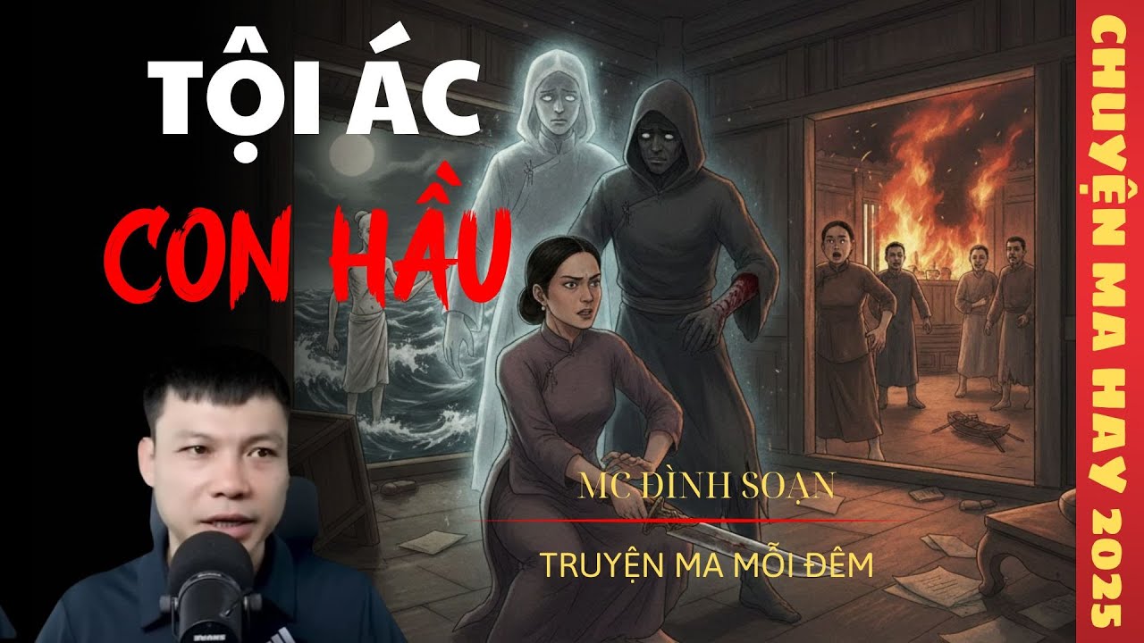 TRUYỆN MA ĐÌNH SOẠN : TỘI ÁC CON HẦU / CHUYỆN MA ĐÌNH SOẠN KỂ SỢ