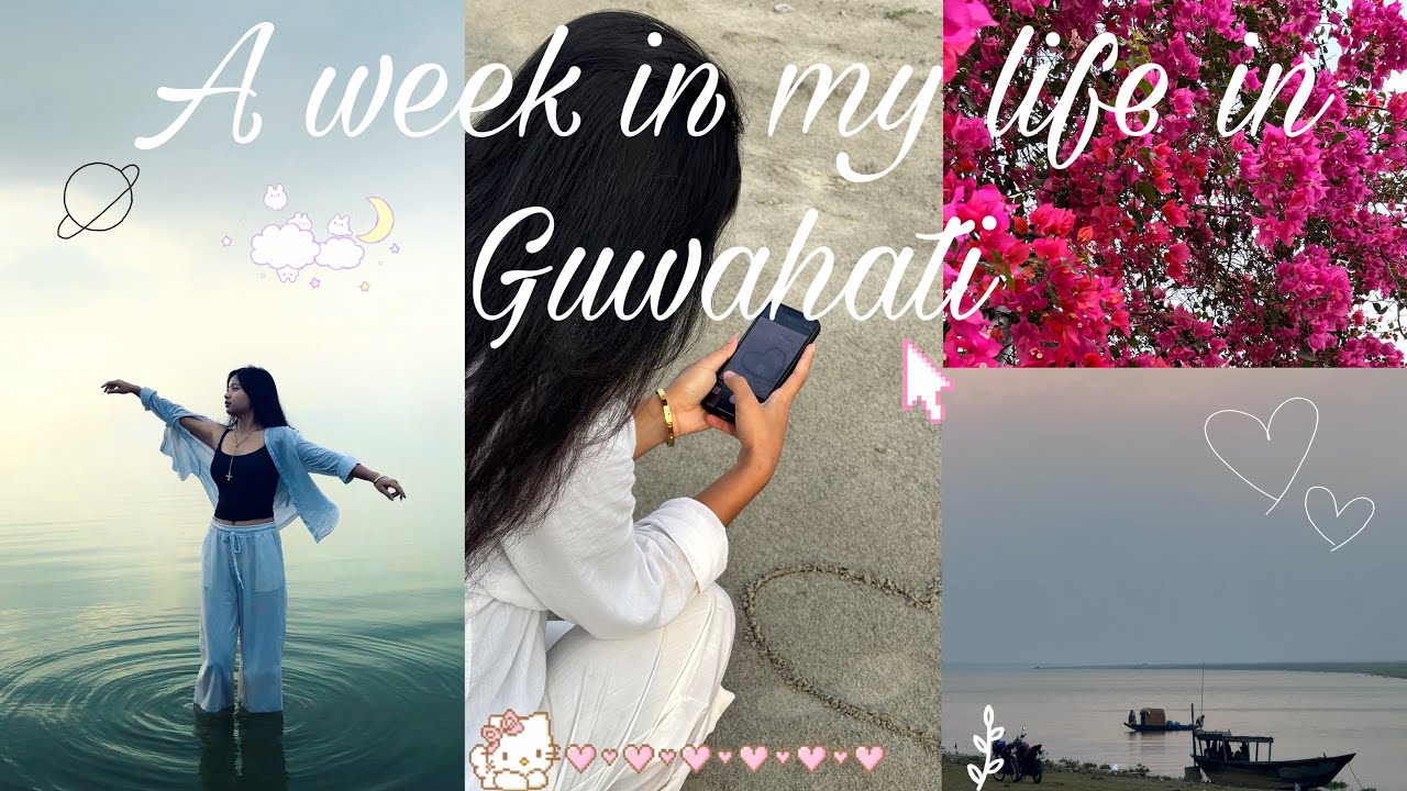 A Week in my life in Guwahati (not your typical)  .. I took breaks😂 : College , going out & more