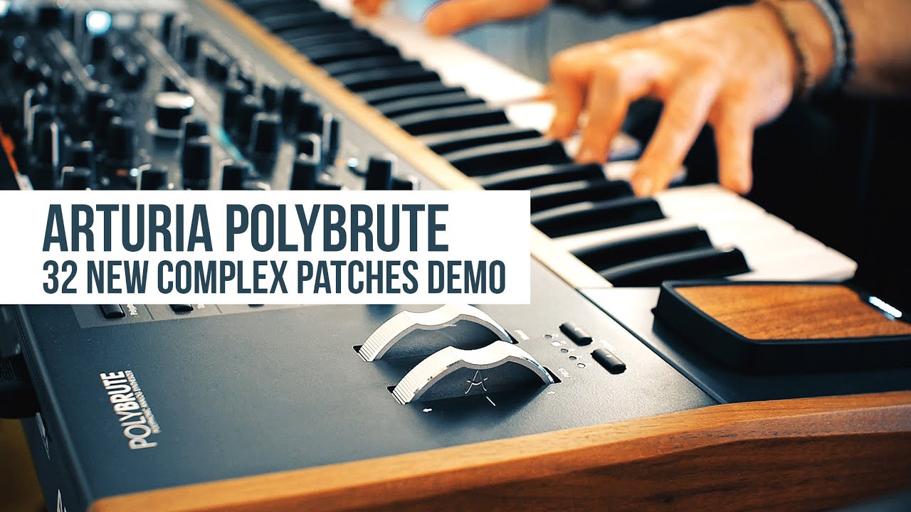 Arturia Polybrute Sound Bank demo: Unreal Morphing by CO5MA