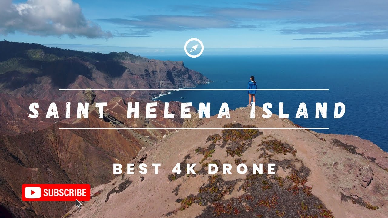 4K - BEST VIEWS from St Helena Island 🇸🇭, Total ISOLATION in the South Atlantic Ocean