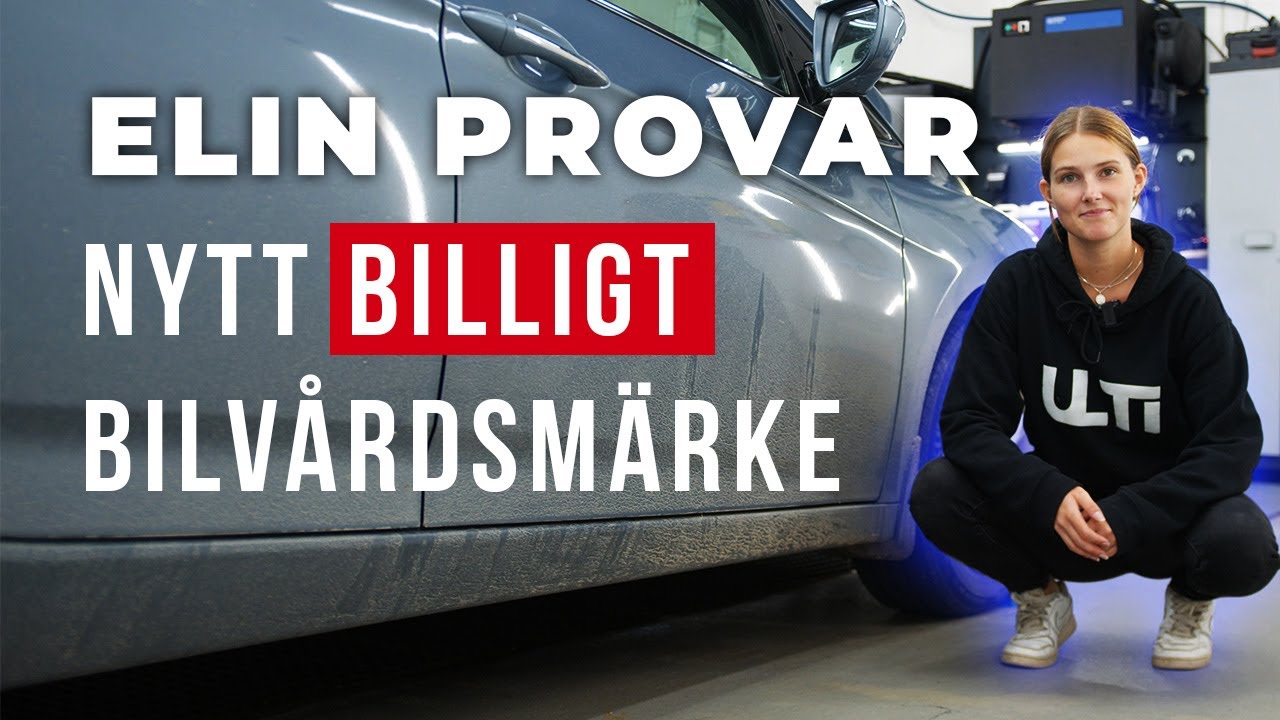 Elin provar nytt billigt bilv&aring;rdsm&auml;rke (Prisus)
