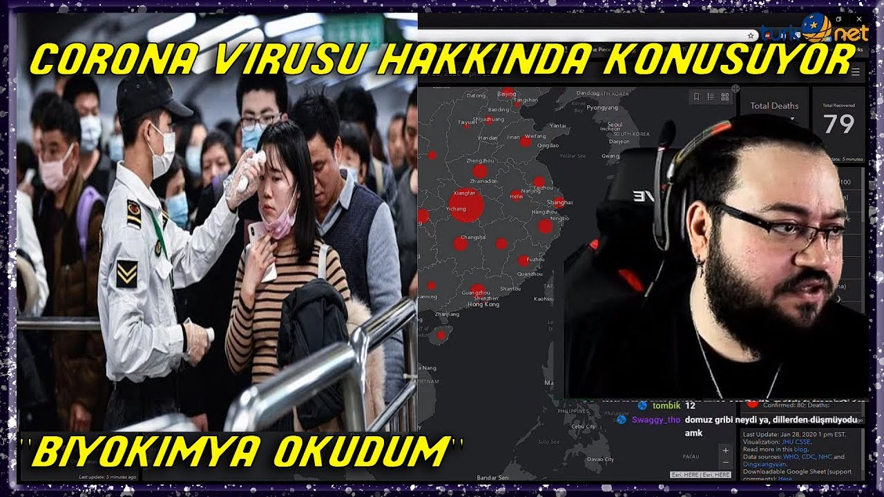 Jahrein - Corona Virüsü Hakkında Konuşuyor ve Twitter dan Sallayanlar Hakkında Konuşuyor
