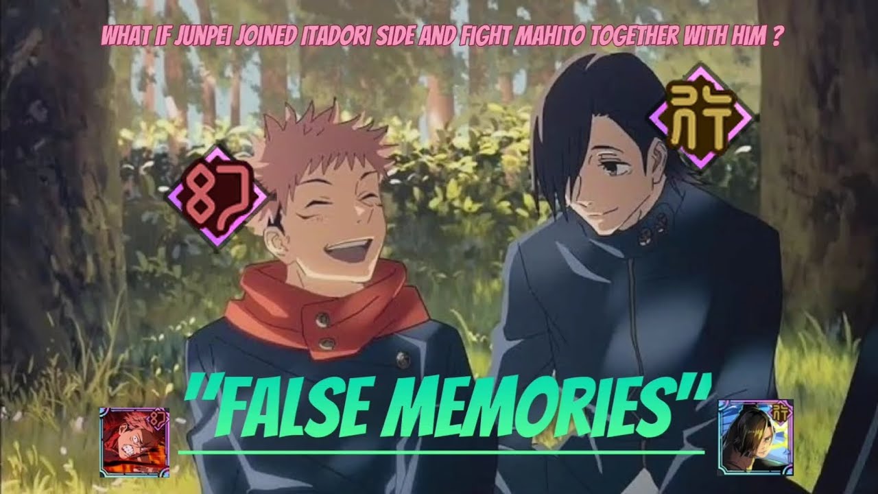 Itadori & Junpei vs Mahito(False memories)|| Jujutsu Kaisen Phantom Parade Global 