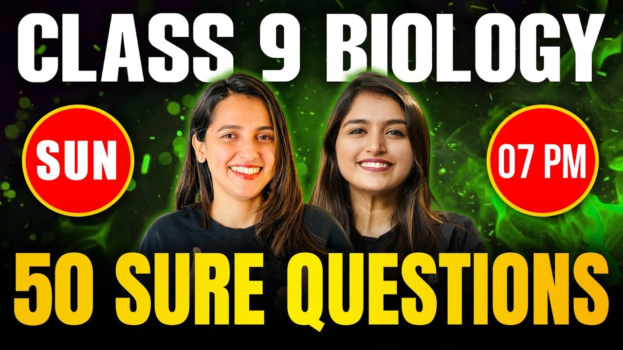 Class 9 Biology Christmas Exam | 50 Sure Questions | Exam Winner