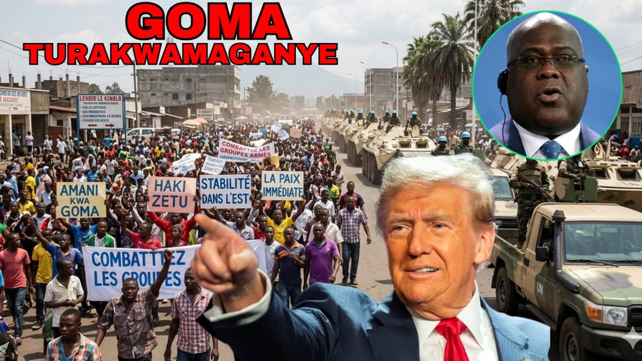 LE12/3 GOMA IMYIGARAGAMBYO IRATANGIYE NONAHA|AMERICA ITEGUJE KISEKEDI ISHYANO M23 IZANYE UMUJNYA
