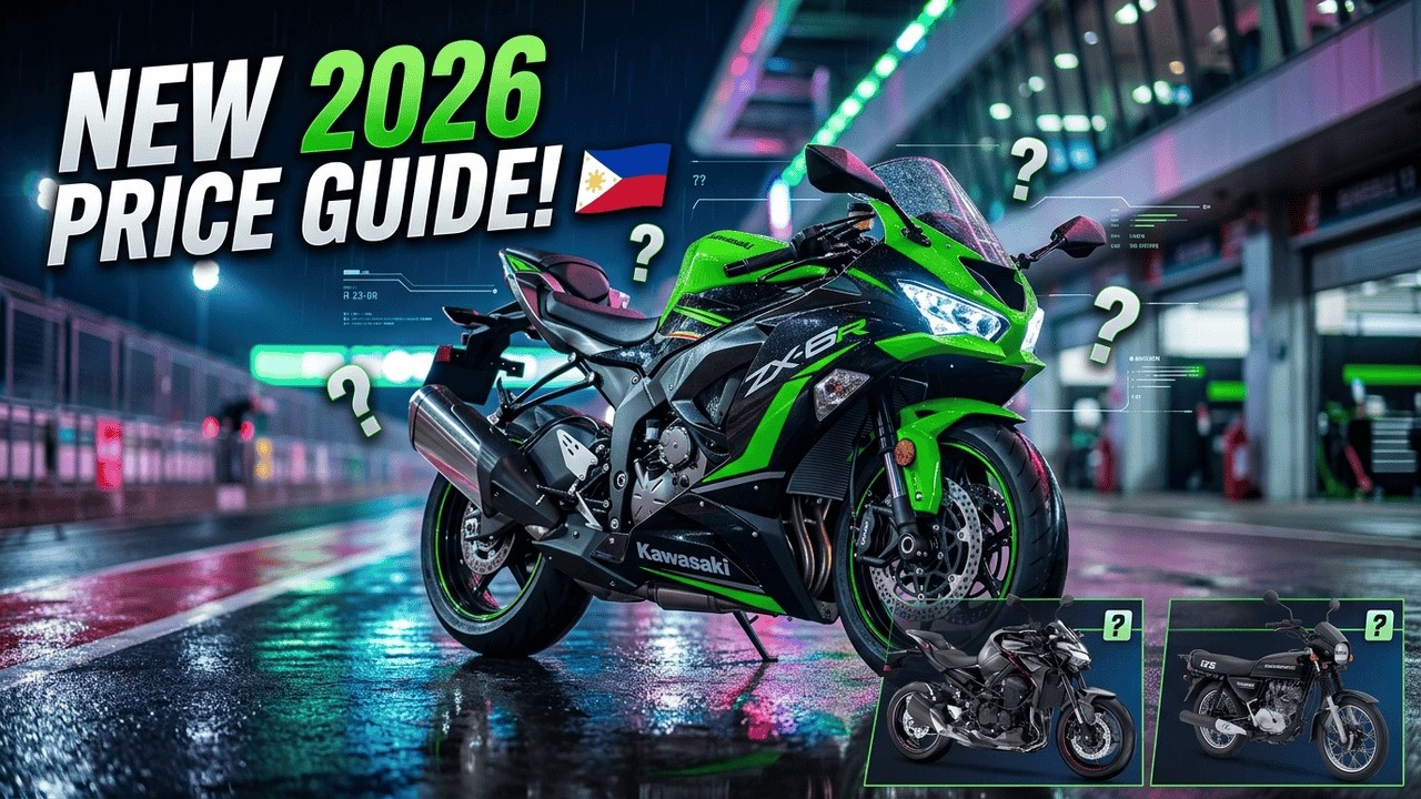 Прайс-лист Kawasaki на 2026 год в Филиппинах | Полное руководство по рекомендованным розничным це...