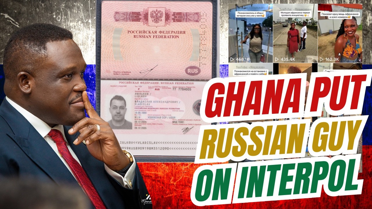 Ghana TARGETS Russian Guy on INTERPOL Red Notice, Russia Rejects Extradition Request