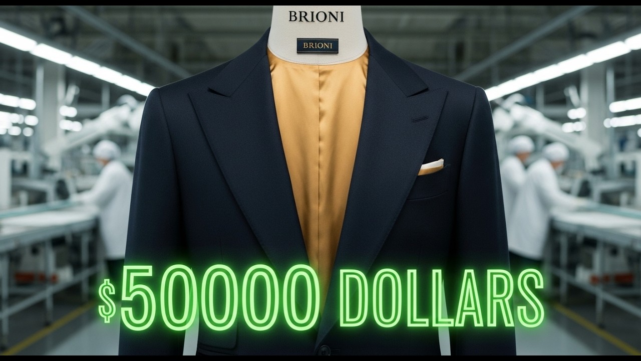 The Hidden Craft Behind a €50,000 Brioni Bespoke Suit