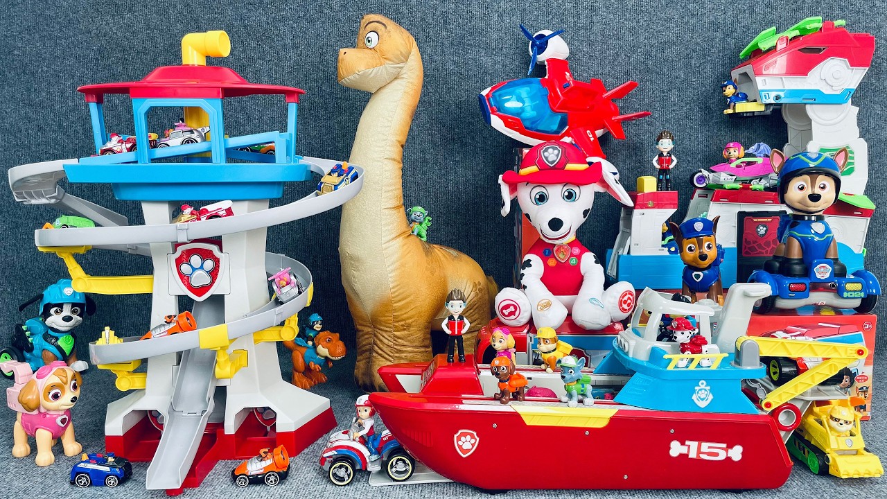 36 Minutes Satisfying with Unboxing Paw Patrol Toys Collection ASMR | Toy Review