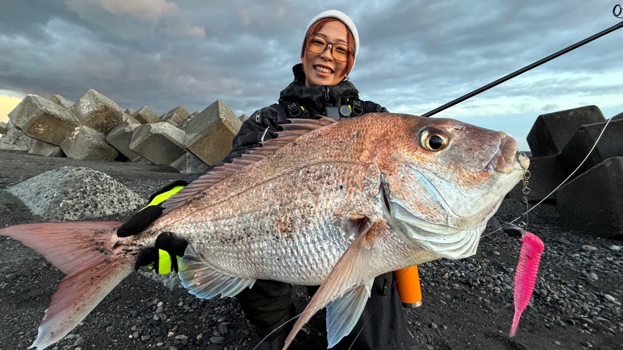 ついにサーフから念願の魚を！！