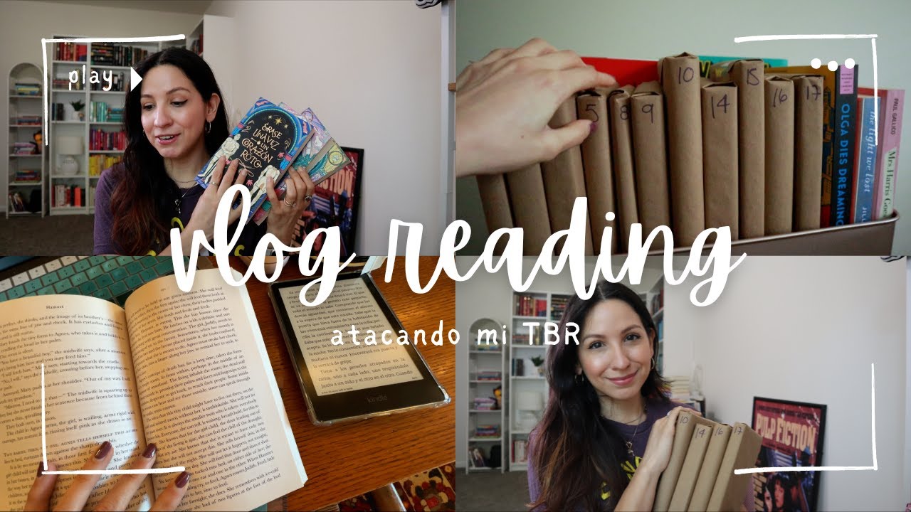 reading vlog // atacando mi TBR