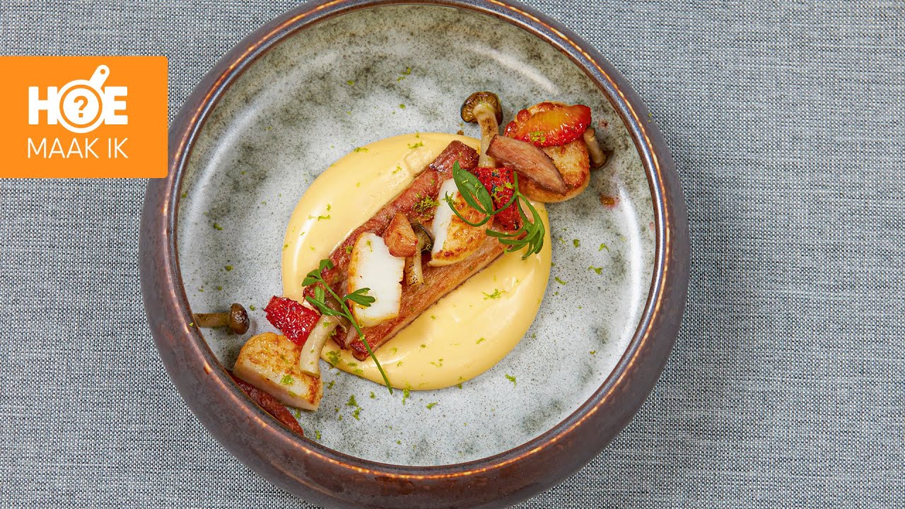 Coquilles Hollandaise met Sambai en Beurre Noisette | Hoe Maak Ik