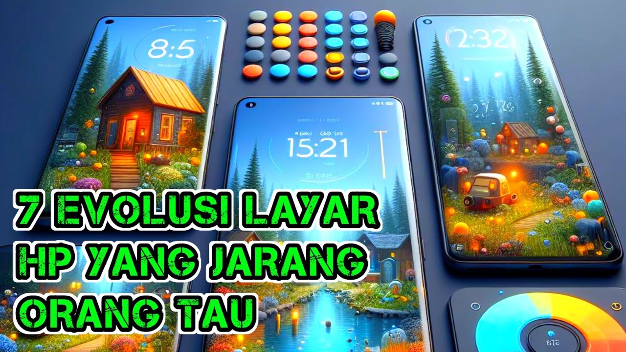 7 evolusi layar ponsel dan jenis yang paling banyak digunakan saat ini
