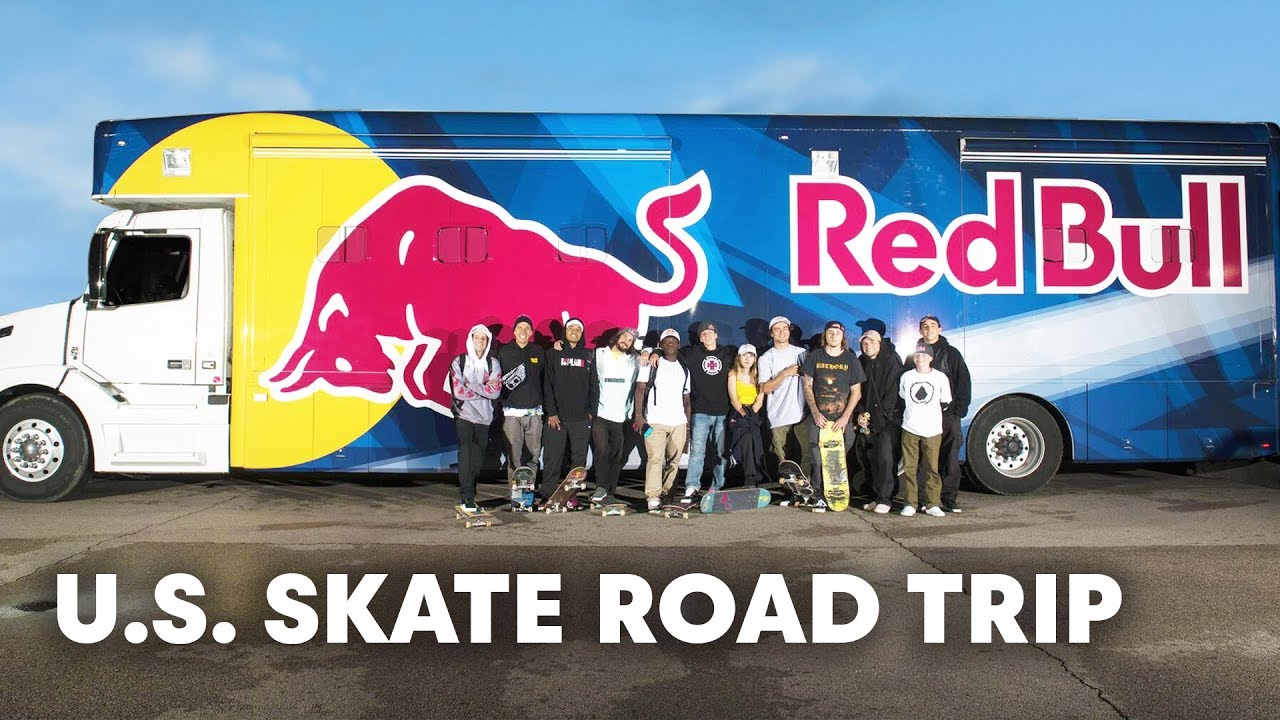 13 Skaters Set Out On A Massive U.S. Skate Road Trip. | Red Bull Drop In