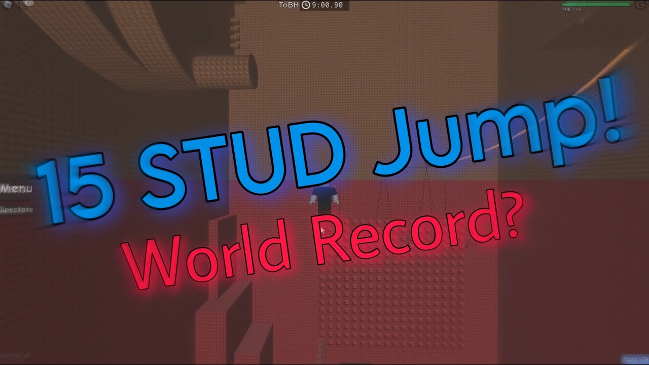 So I Did a 15 STUD HIGHJUMP&hellip;?!? | Roblox JToH
