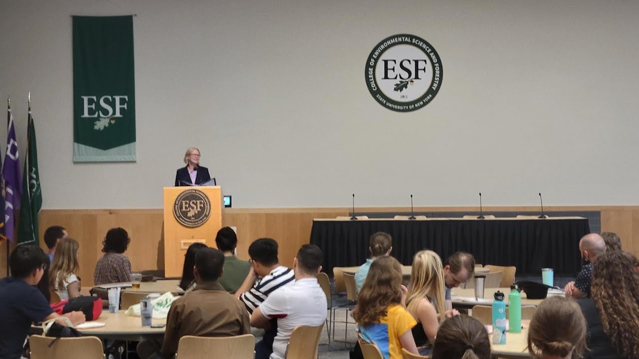 College Orientation Vlog, first week (SUNY ESF)