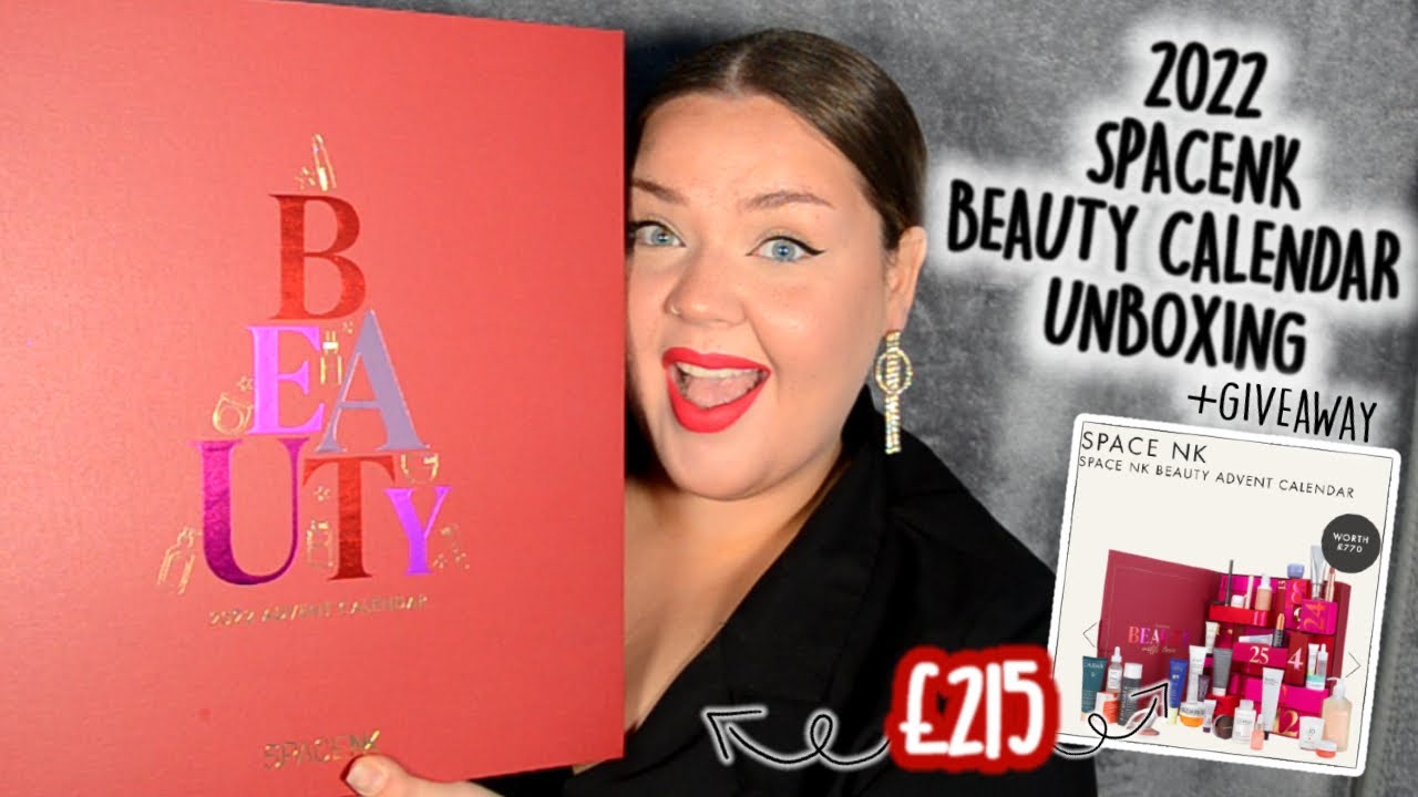 SPACENK 2022 BEAUTY ADVENT CALENDAR UNBOXING + *GIVEAWAY CLOSED*