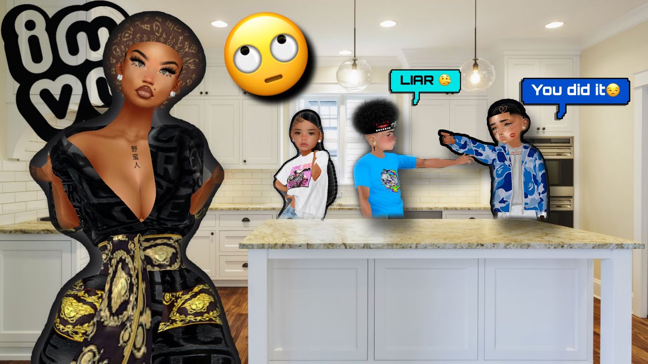LYING A$$ KIDS 🤥🙄🤦🏽‍♀️👶🏽 (IMVU SKIT)