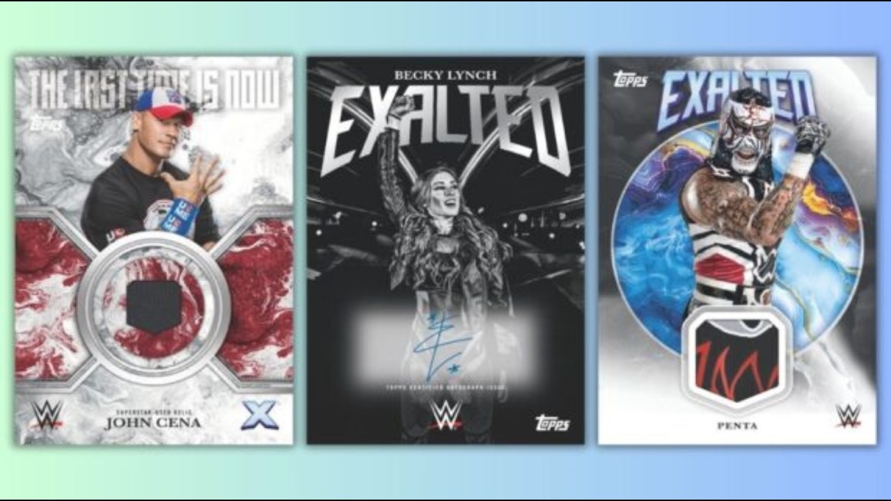 Предварительный обзор - 2025 Topps Exalted WWE