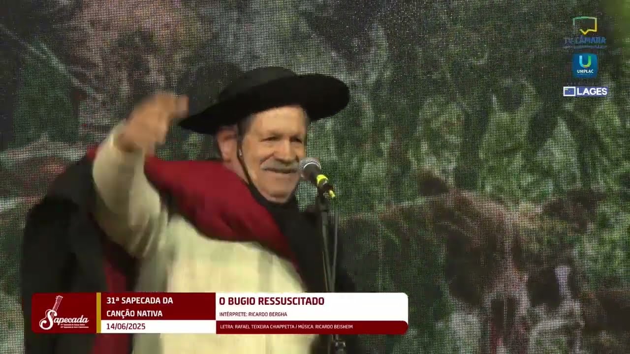 O BUGIO RESSUSCITADO - 31ª Sapecada da Canção Nativa 2025 - TV Câmara Lages