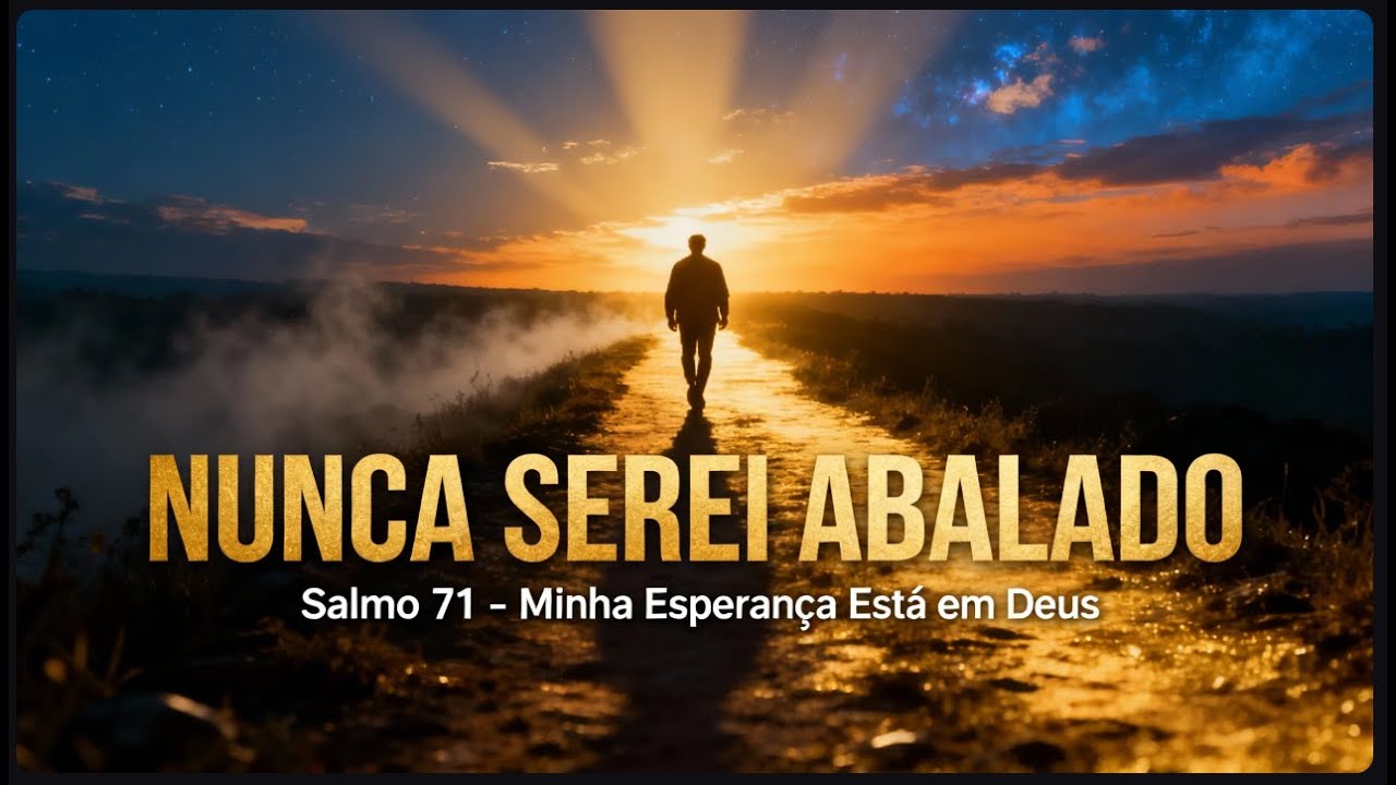 🎵 NUNCA SEREI ABALADO   - (SALMO 71)