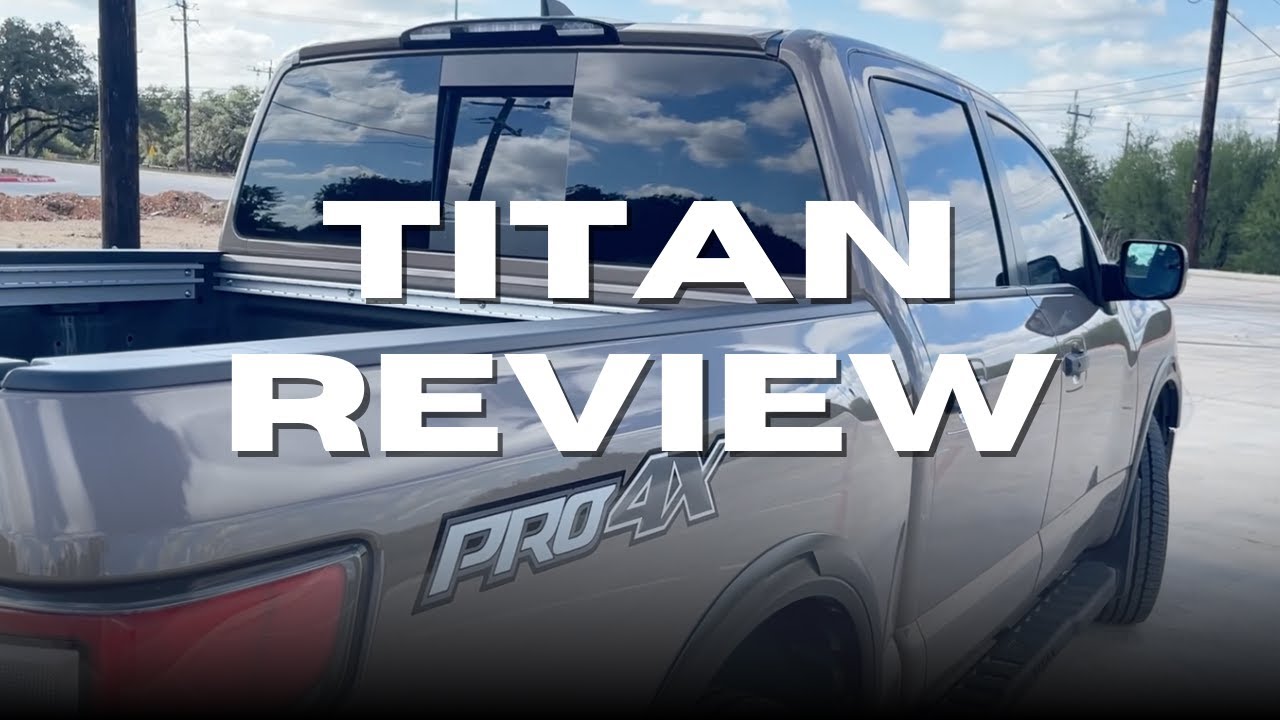 **2022 Nissan Titan Pro-4X Review | Real-Life Drive Around Town**