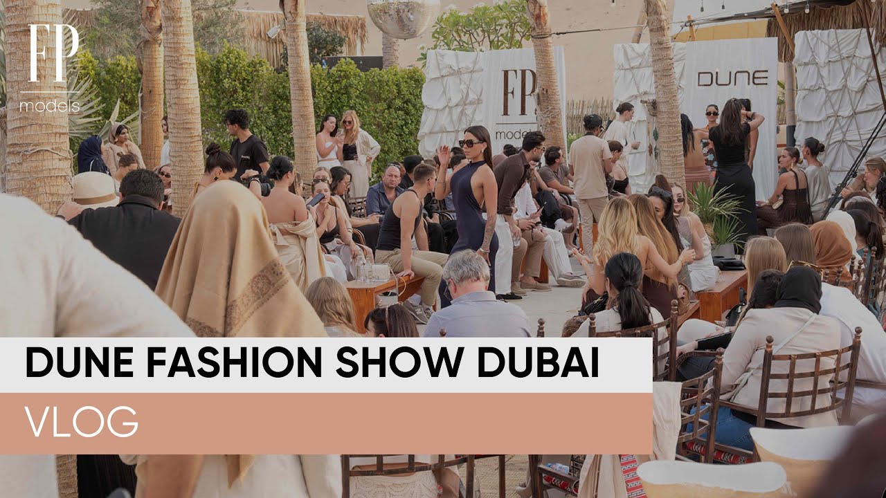 Backstage Preparations for the Dune Fashion Show. FP Models` VLOG