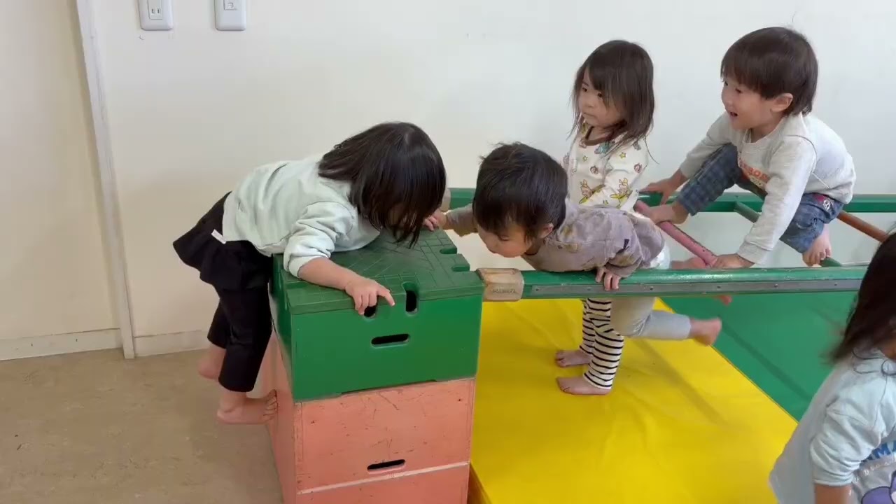 運動あそび（クリッペ）