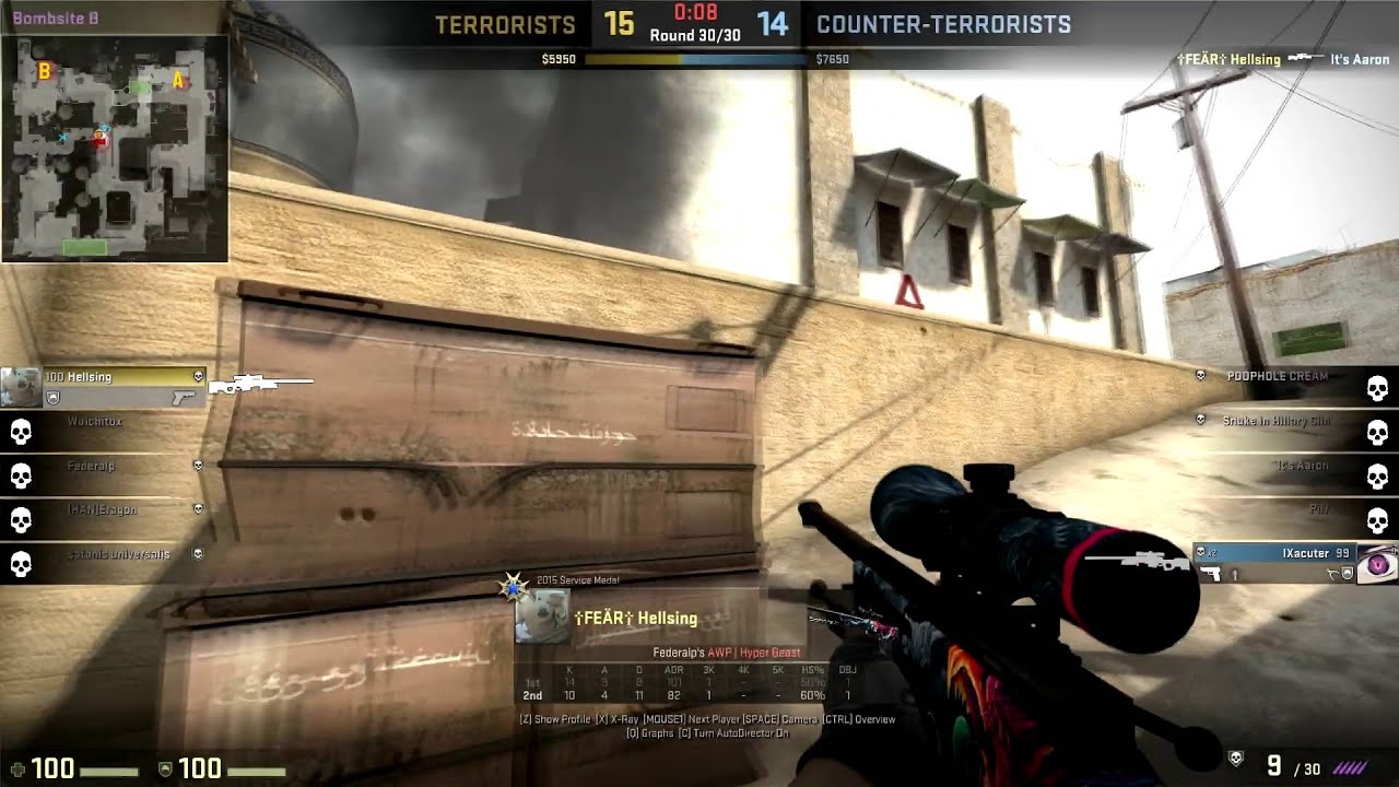CS GO: Last second kill