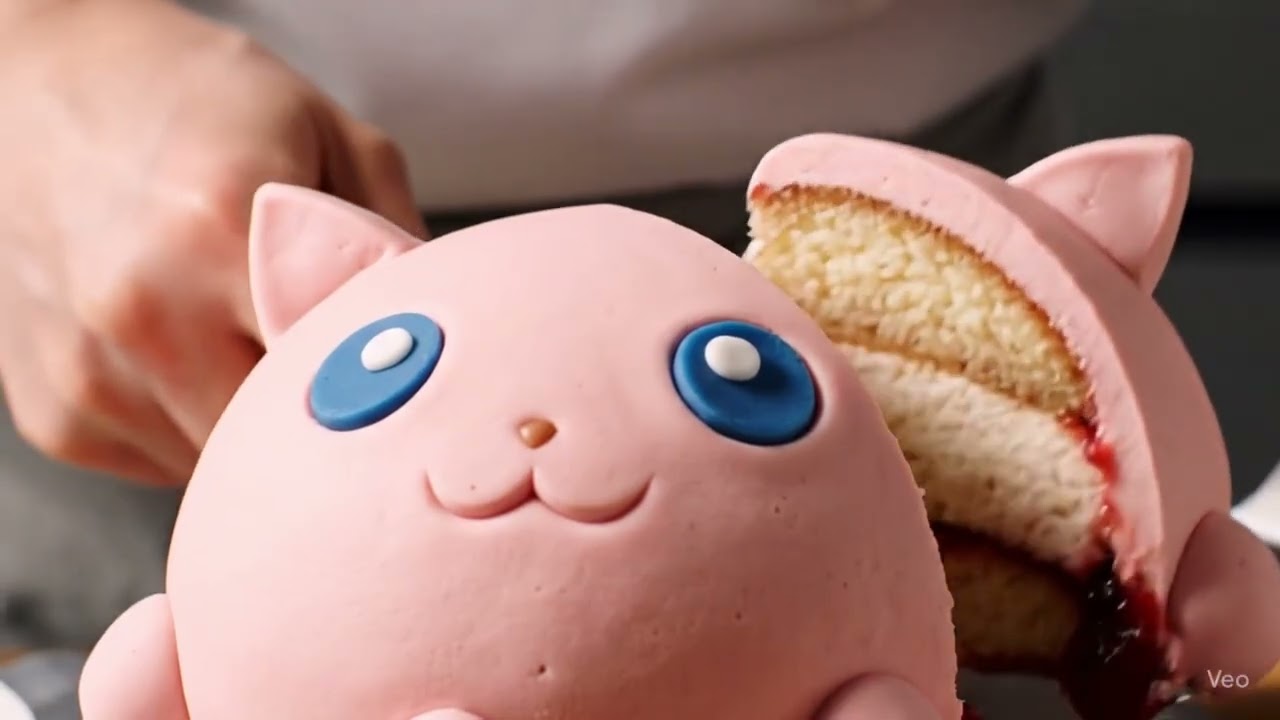 Cutting Cakes Pok&eacute;mon Style 🔪❄️ | Pok&eacute;PlatesASMR