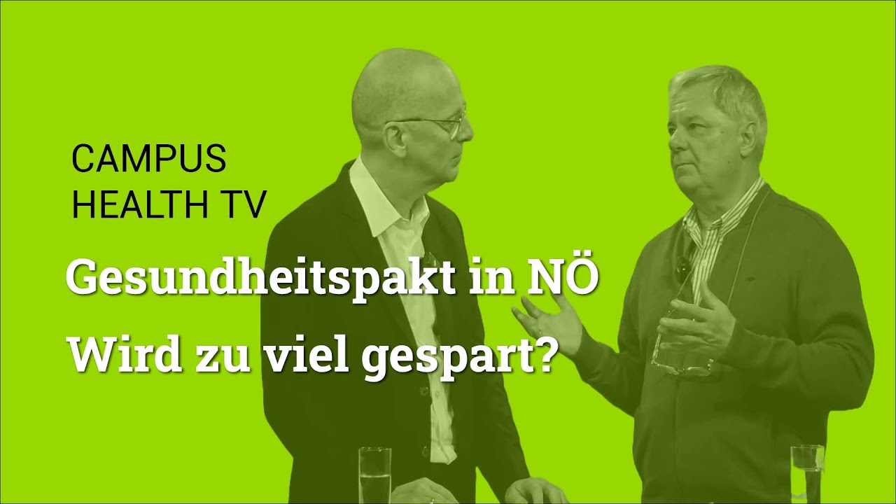 Gesundheitspakt in NÖ: Wird zu viel gespart?