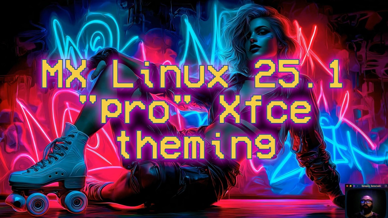 Pro XFCE theming on MX Linux 25.1 | Alienware m17 R5 AMD #foss #gnu #linux #mxlinux #debian #xfce