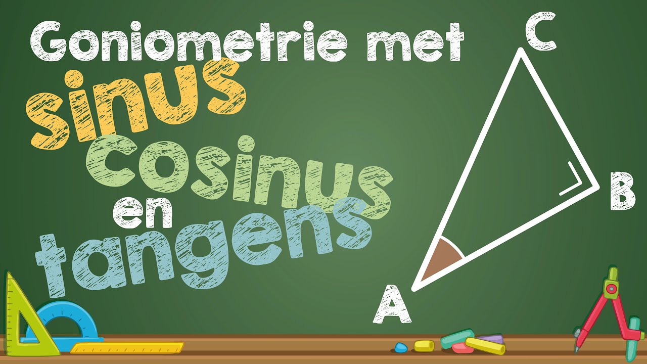 Sinus, Cosinus en Tangens uitgelegd — Goniometrie stap voor stap (met voorbeelden)
