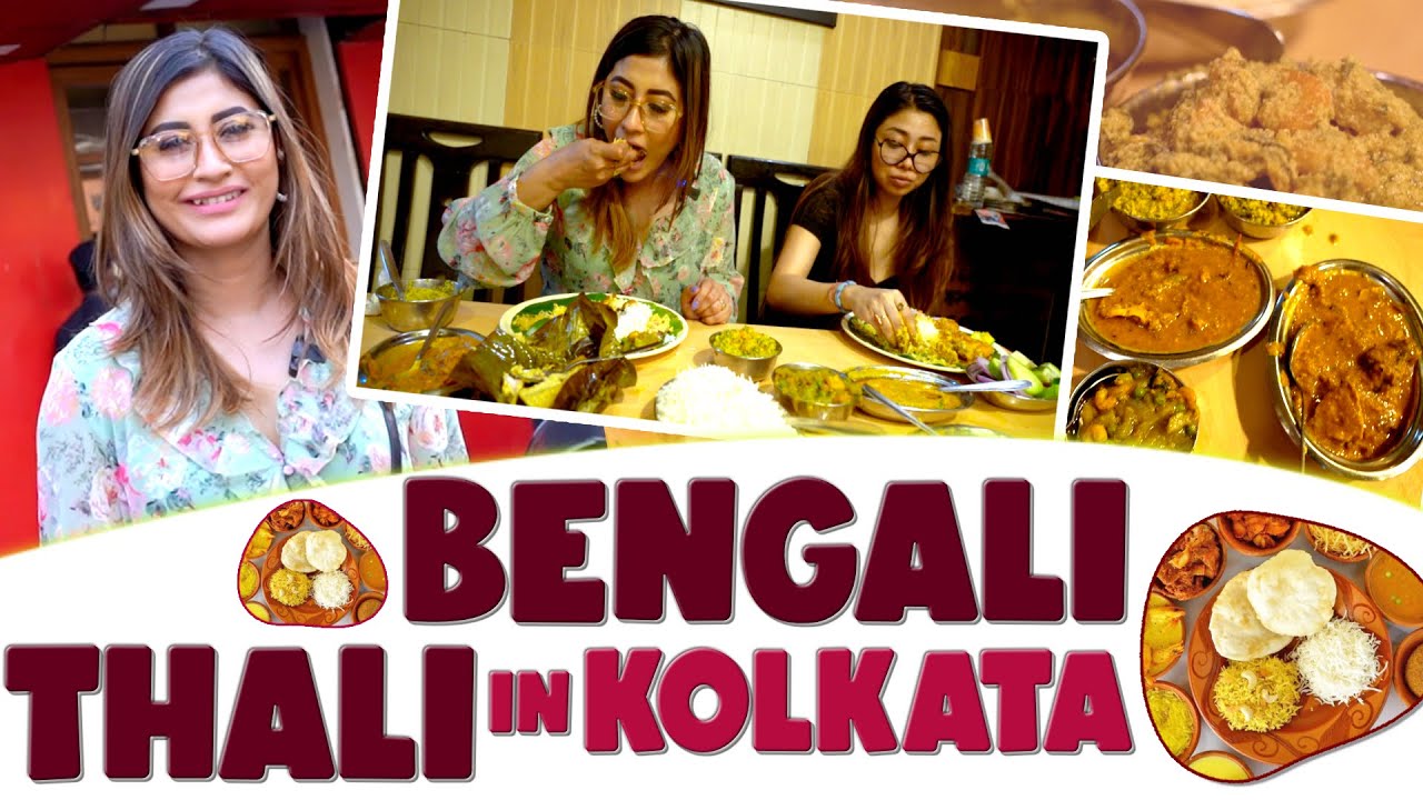 Bengali Thali in Kolkata |Kasturi Restaurant🔥 Review | Sunita Xpress