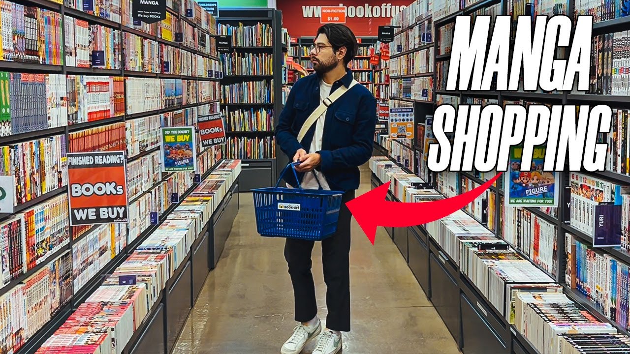 Приходите со мной за покупками манги! Уютная атмосфера книжного магазина 📖 ✨