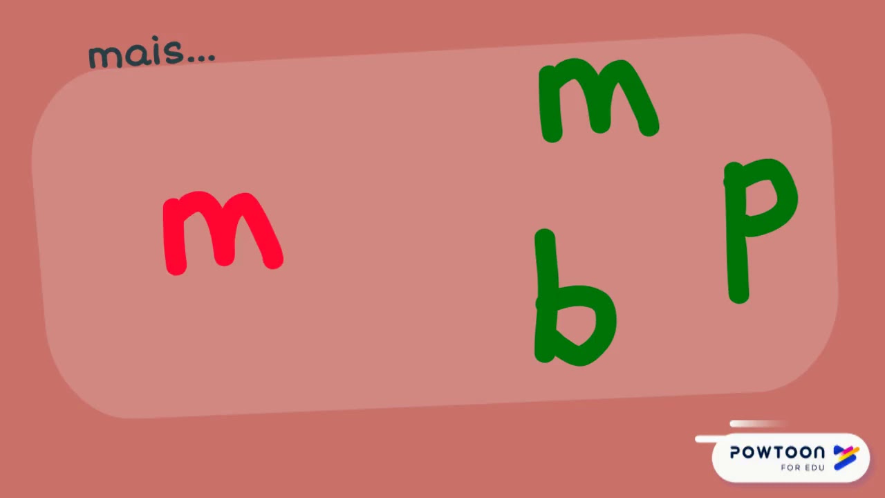 la règle du M devant M B P