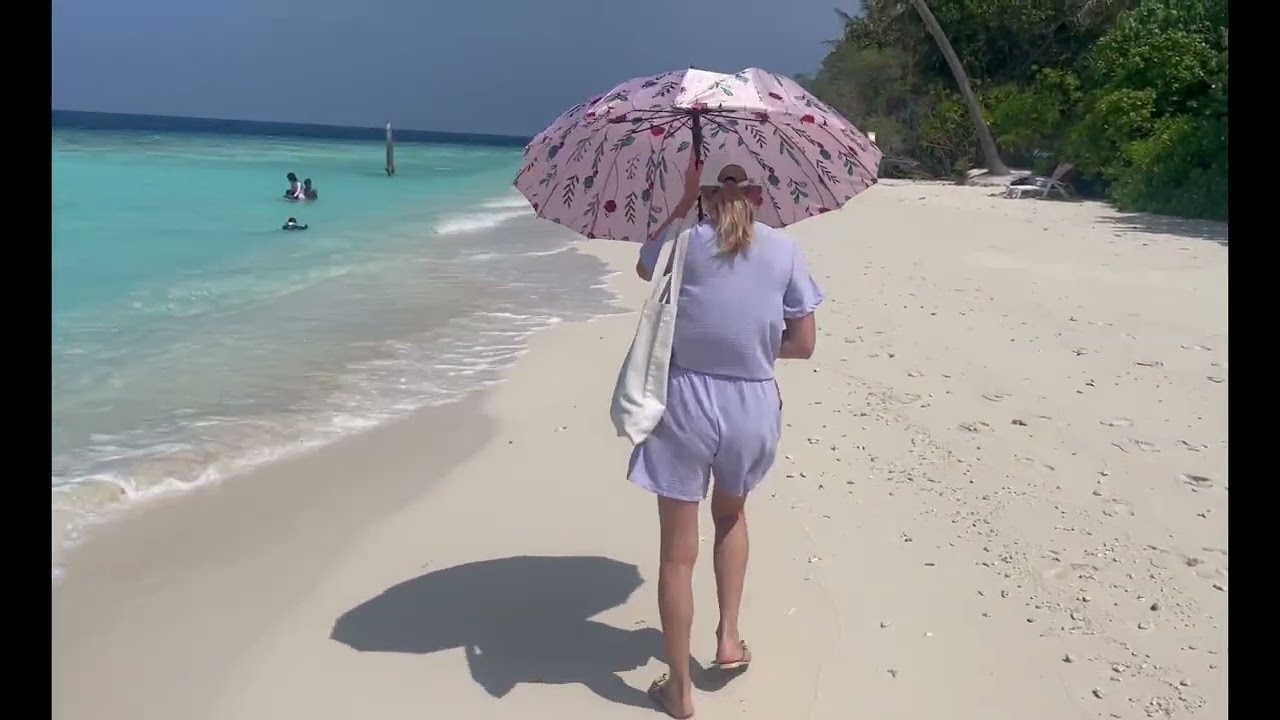 FODHDHOO Maldives Praim Otel Sabba Прогуливаемся по острову 