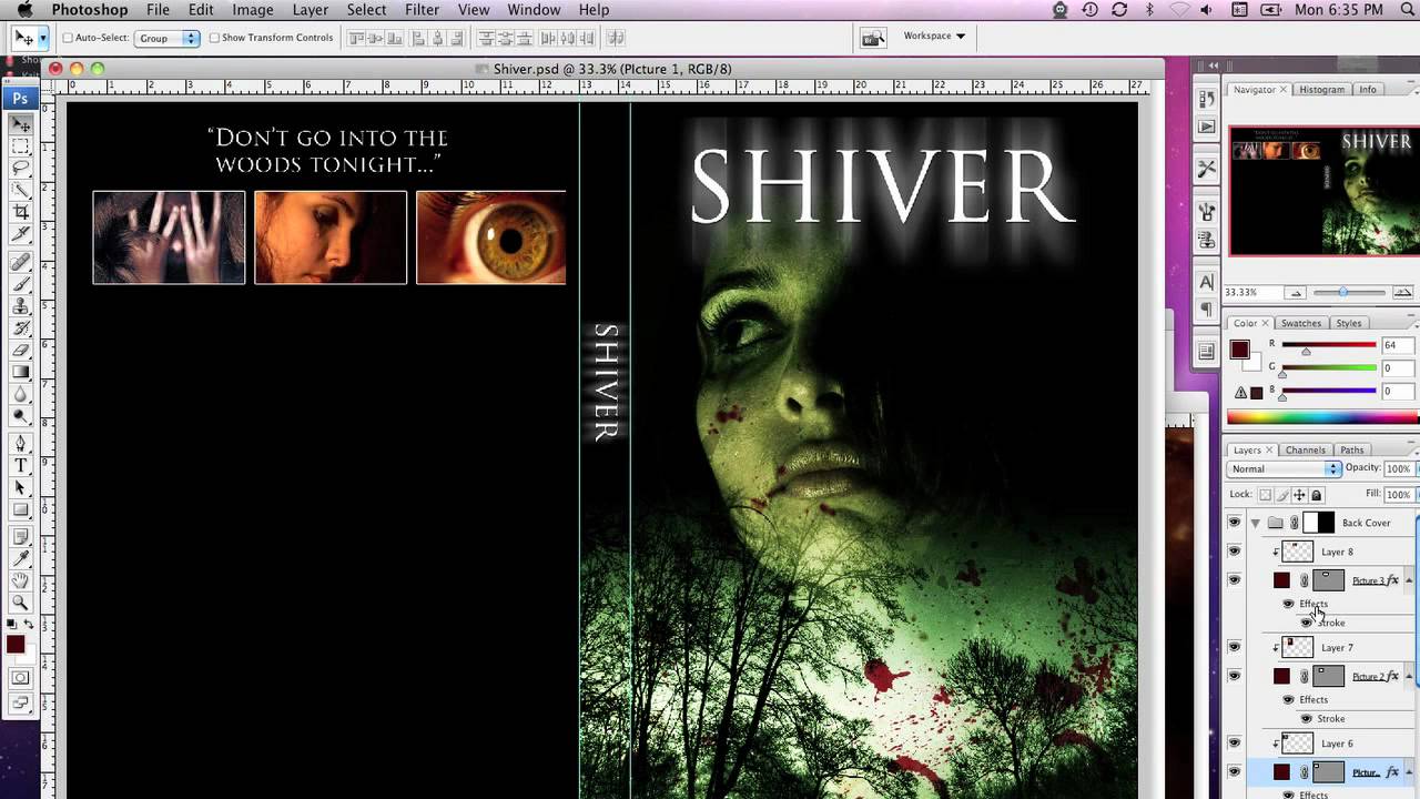 Create a Horror DVD Cover in Adobe Photoshop: Part 5