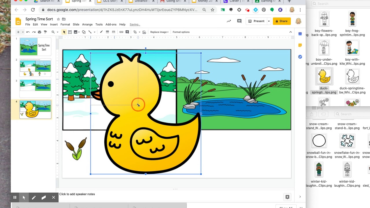 How To- interactive google slides