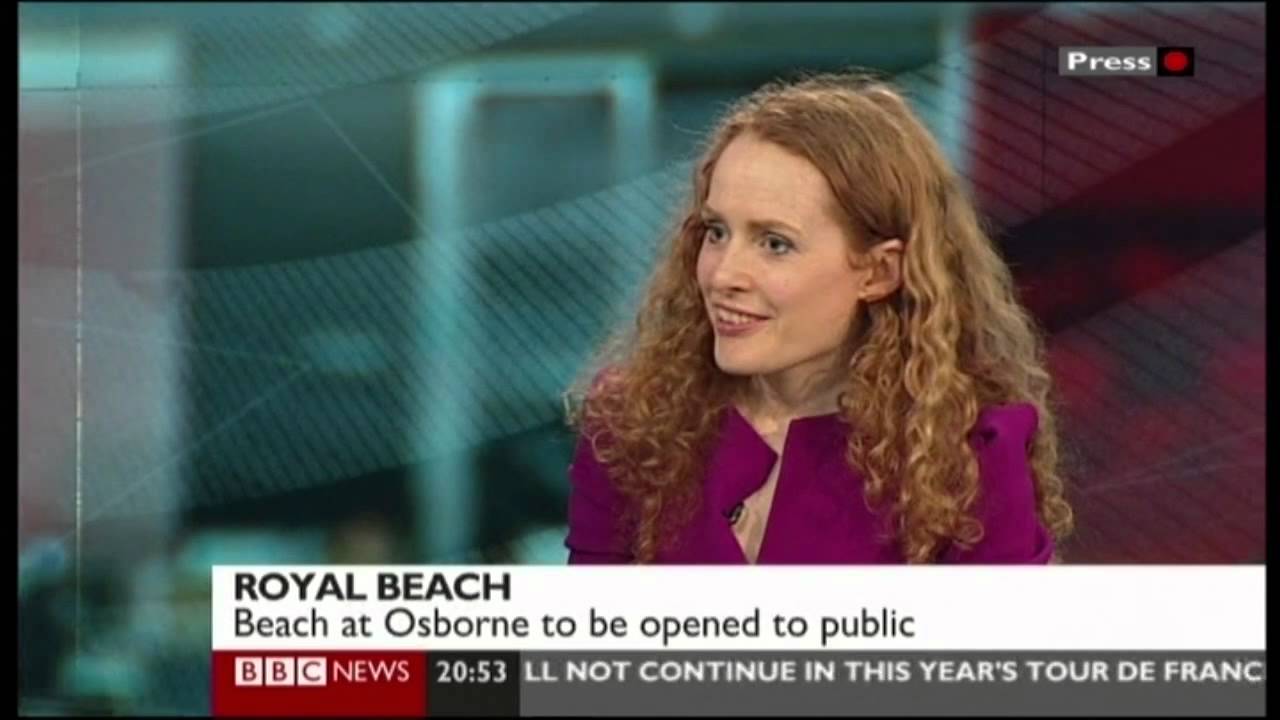 Kate Williams - Queen Victoria's Private Beach Opening - BBC News Channel