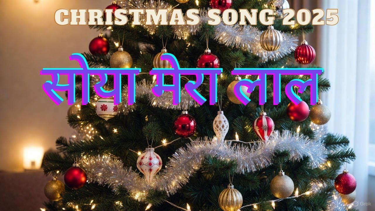 सोया मेरा लाल | Christmas Song 2025 #SoyaMeraLaal #ChristmasSong #HindiChristmasSong#JesusBirth