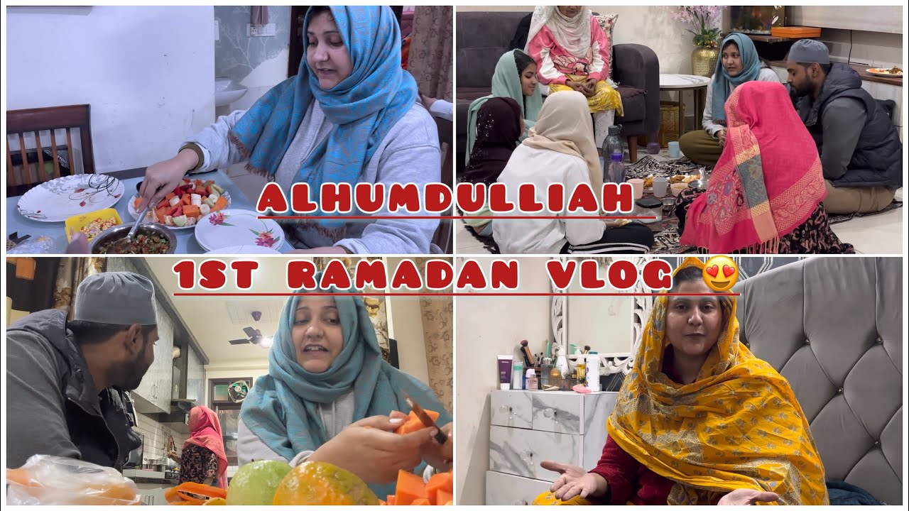 🌙 Alhamdulillah Pehla Roza 🤍 1st Ramadan Iftari Routine || RUFA LIFES