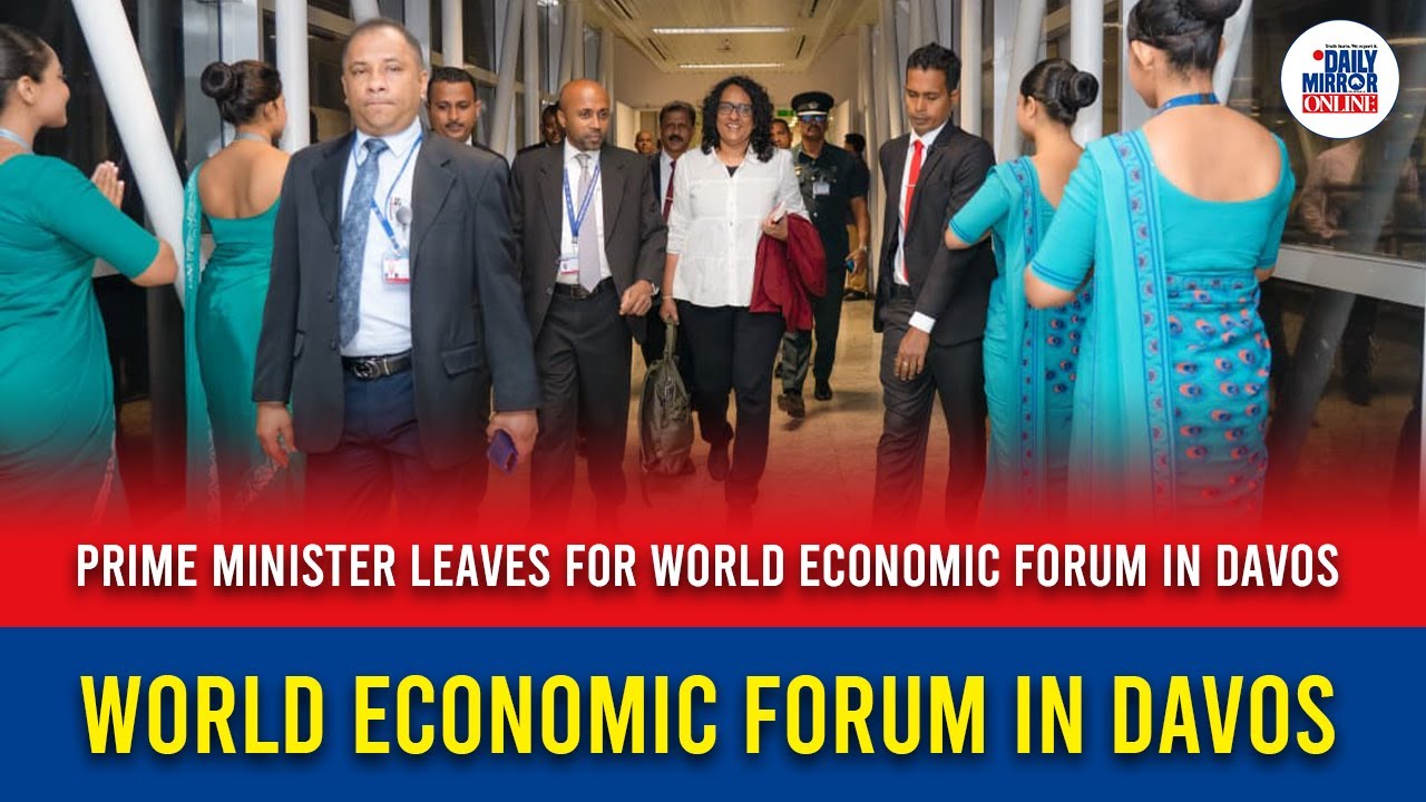 Prime Minister leaves for World Economic Forum in Davos